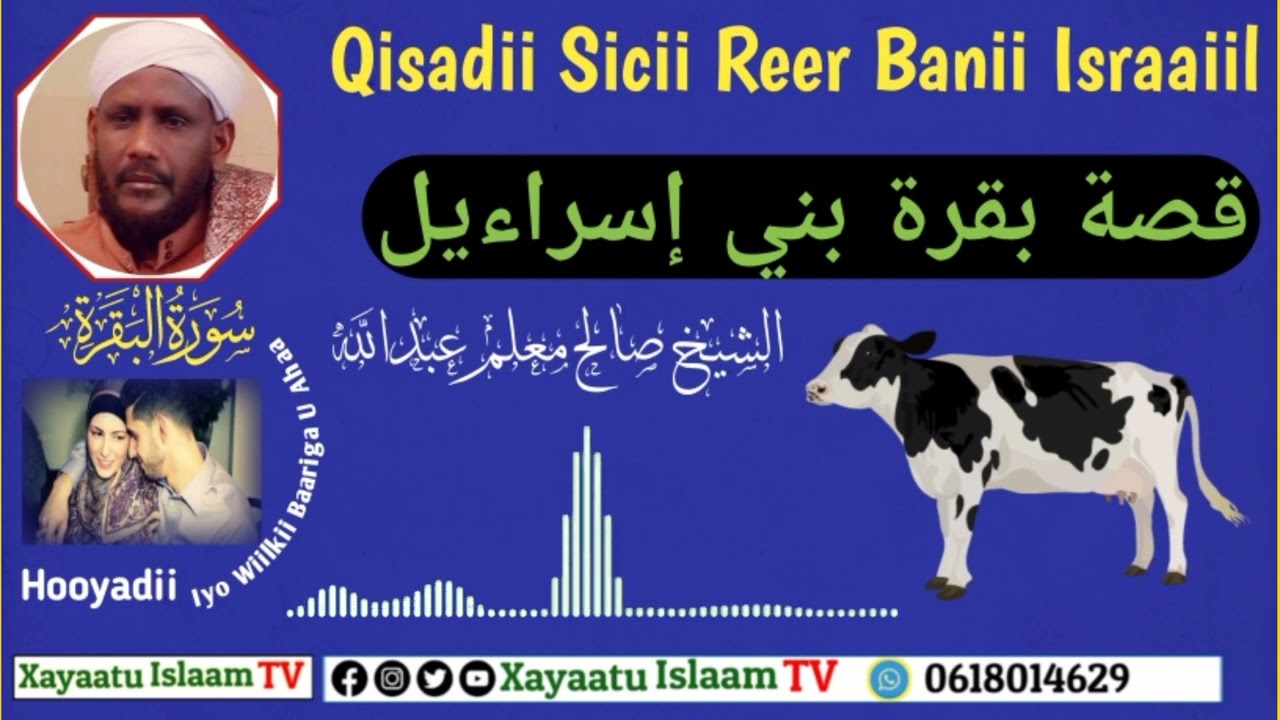 Qisadii Sicii Reer Banii Israa-iil Iyo wiilkii Baariga Ahaa Daawasho Wacn