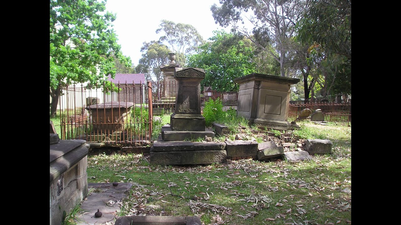 The Victorian Graveyard at St Peters Church, Cooks River