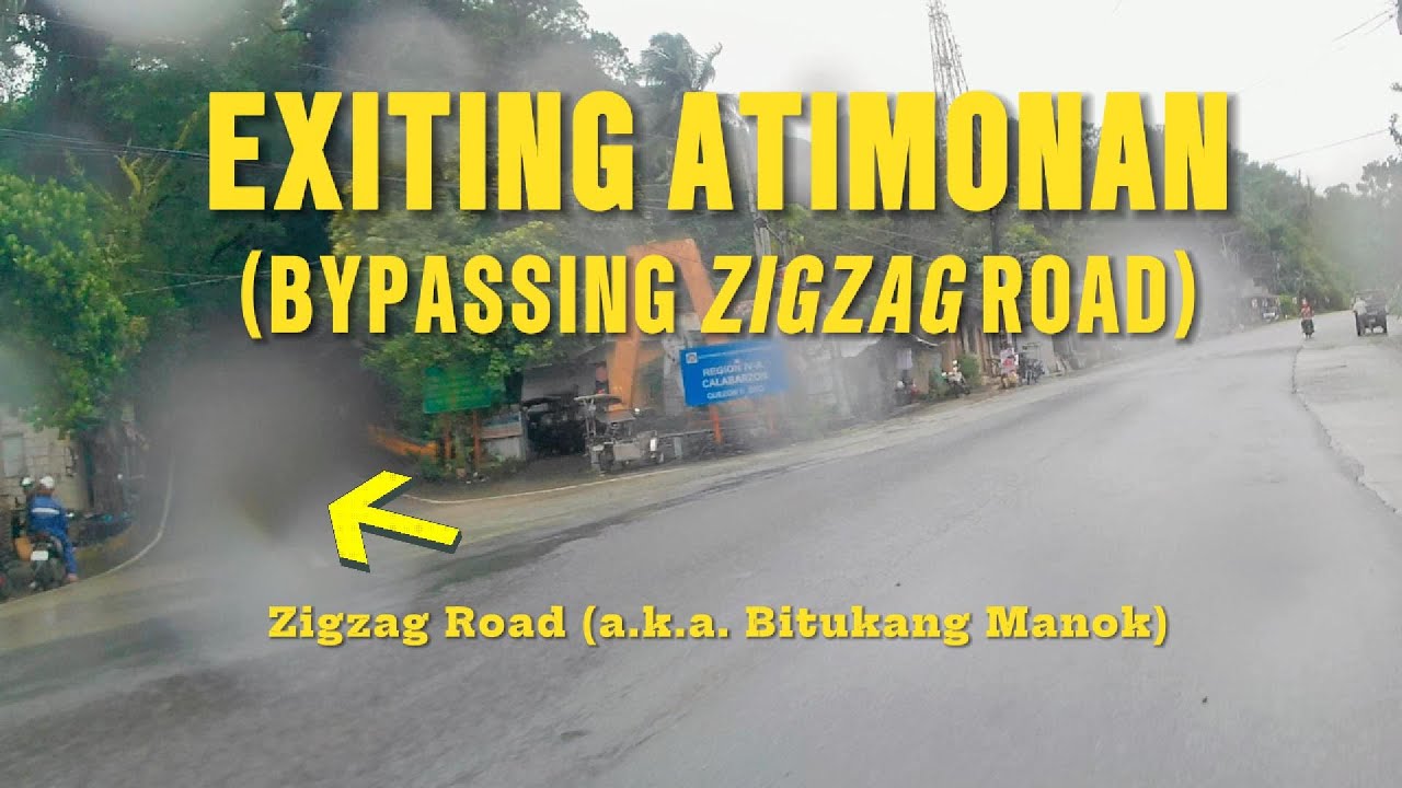 Exiting Atimonan, Quezon Bypassing Zigzag Road | Keeway Cafe Racer 152