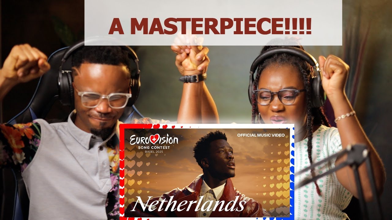 Claude - C'est La Vie | Netherlands 🇳🇱 | Official Music Video | #Eurovision2025 II REACTION!!!!