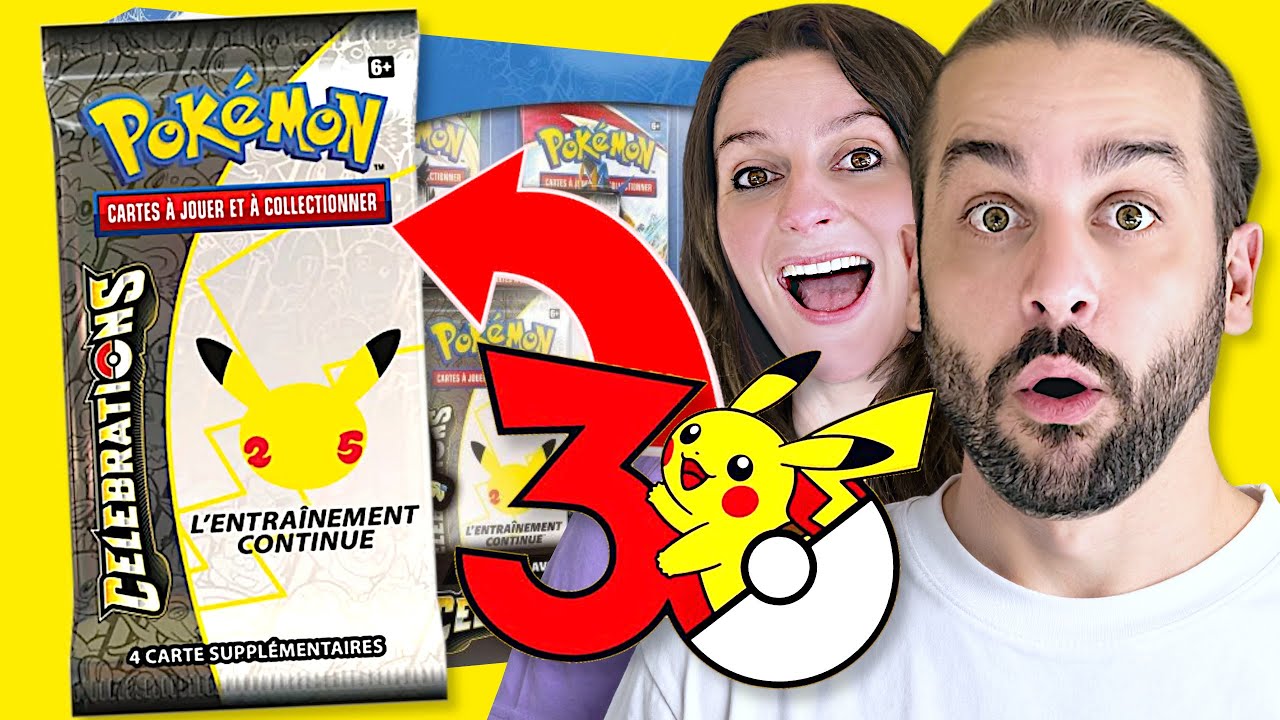 On ouvre du Célébrations avant les 30 ans de Pokémon !