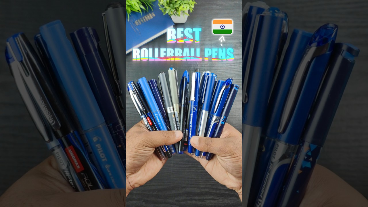 Лучшие ручки-роллеры💯 в Индии 🇮🇳 #writingmania #boardsexam #ytshortsindia #pen #pencil