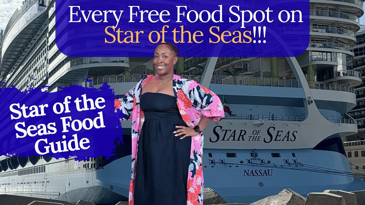 All the FREE Food on Star of the Seas (Full Ship Food Tour)