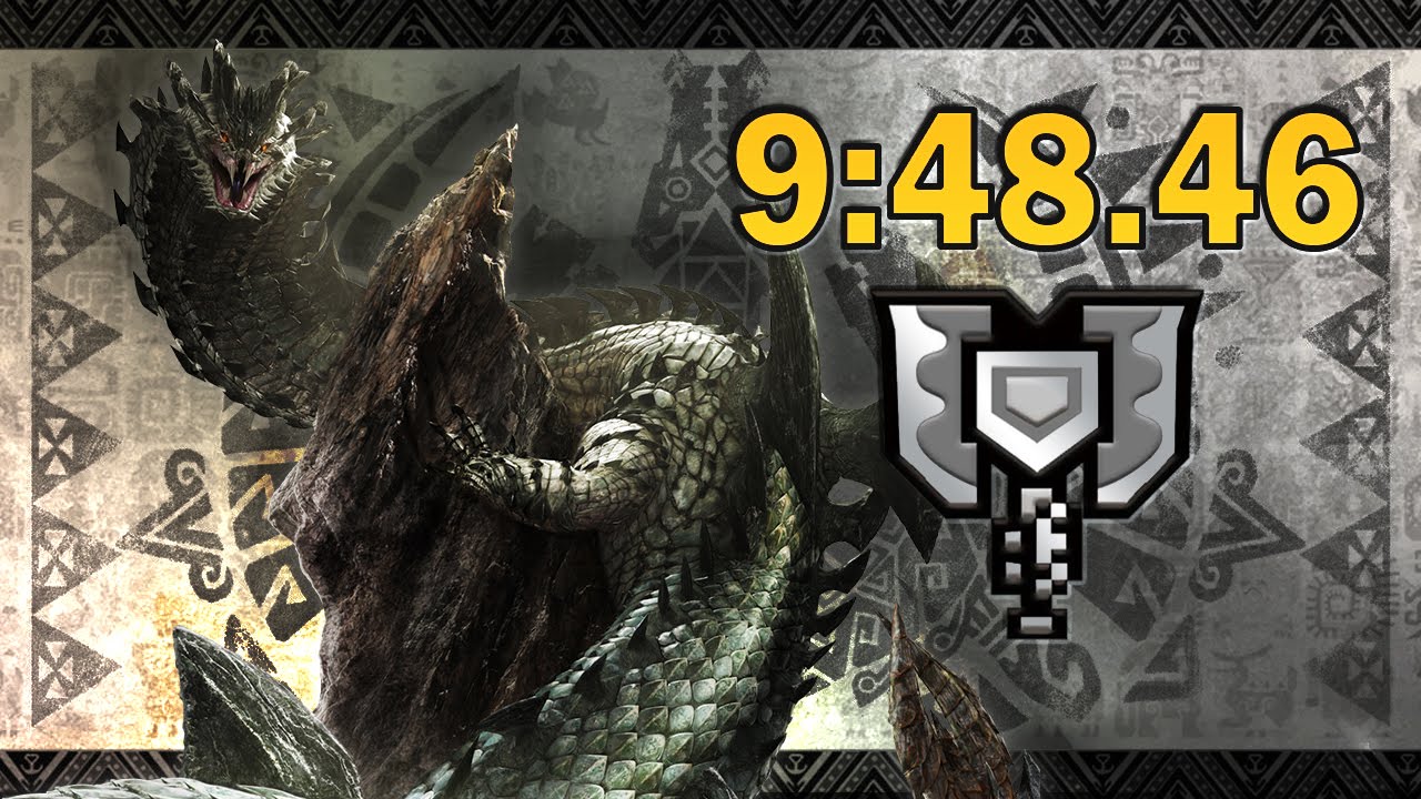 [MH4U] G3|DLC - The Speartip's King - 9:48.46 (Charge Blade)