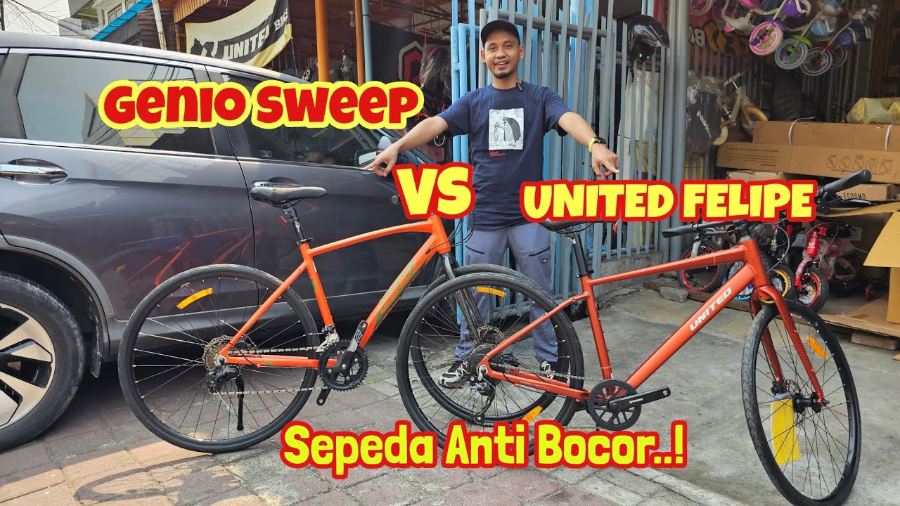 Sepeda Hybrid bike  Genio Sweep R VS UNITED Felipe 1.0