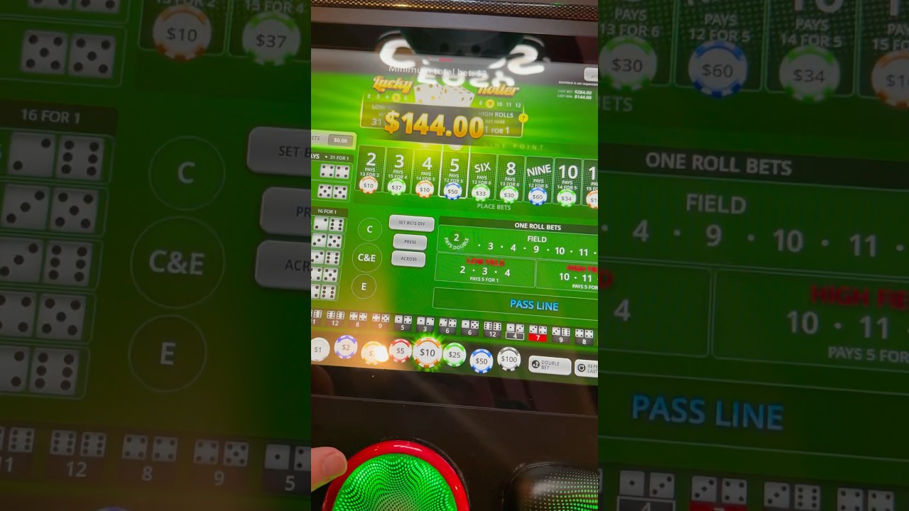 $100 to a Million Dollar Big Check! Let&rsquo;s Get it! #gambling #fun #comedy #win #craps #slots #bluff