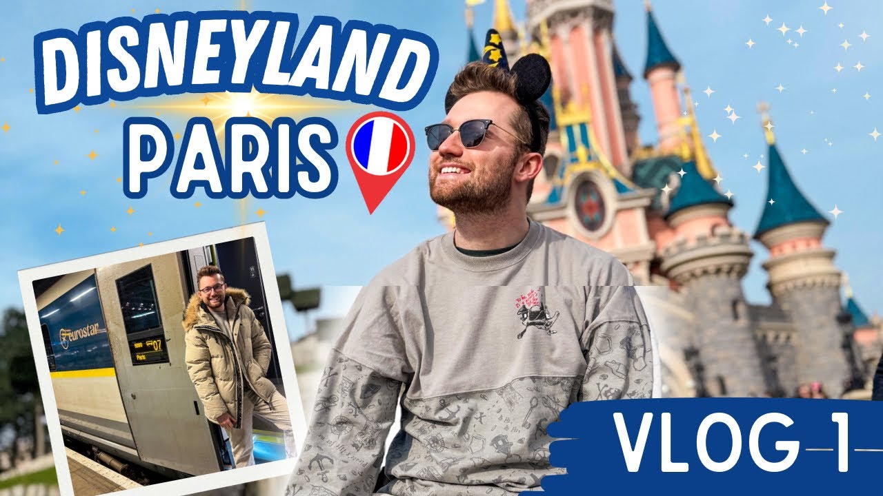 DISNEYLAND PARIS! DAY 1 🇫🇷 Eurostar Travel Day, Newport Bay Club & NEW Disney Tales of Magic