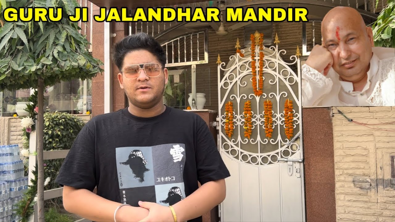 VISITING GURU JI JALANDHAR MANDIR 🙏🏻❤️ || Harman Vlogs