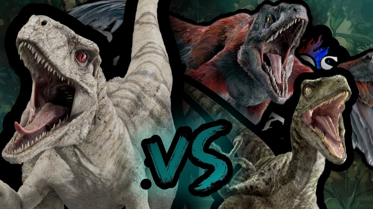 VELOCIRAPTOR VS ATROCIRAPTOR VS PYRORAPTOR RAP || Jurassic World Dominion || Zigred (Prod.HLP & KMN)