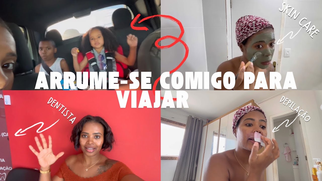 ARRUME-SE COMIGO PARA VIAJAR/ FIZ SKIN CARE/ FUI NO DENTISTA.#diadia #donadecasa #rotinadodia 