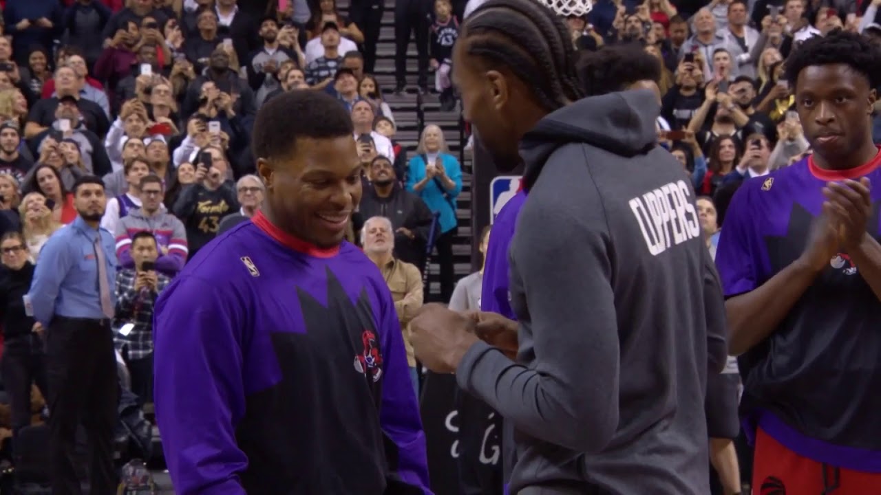 LAC@TOR Intro 2020 (Kwahi Leonard Returns to Scotiabank Arena)