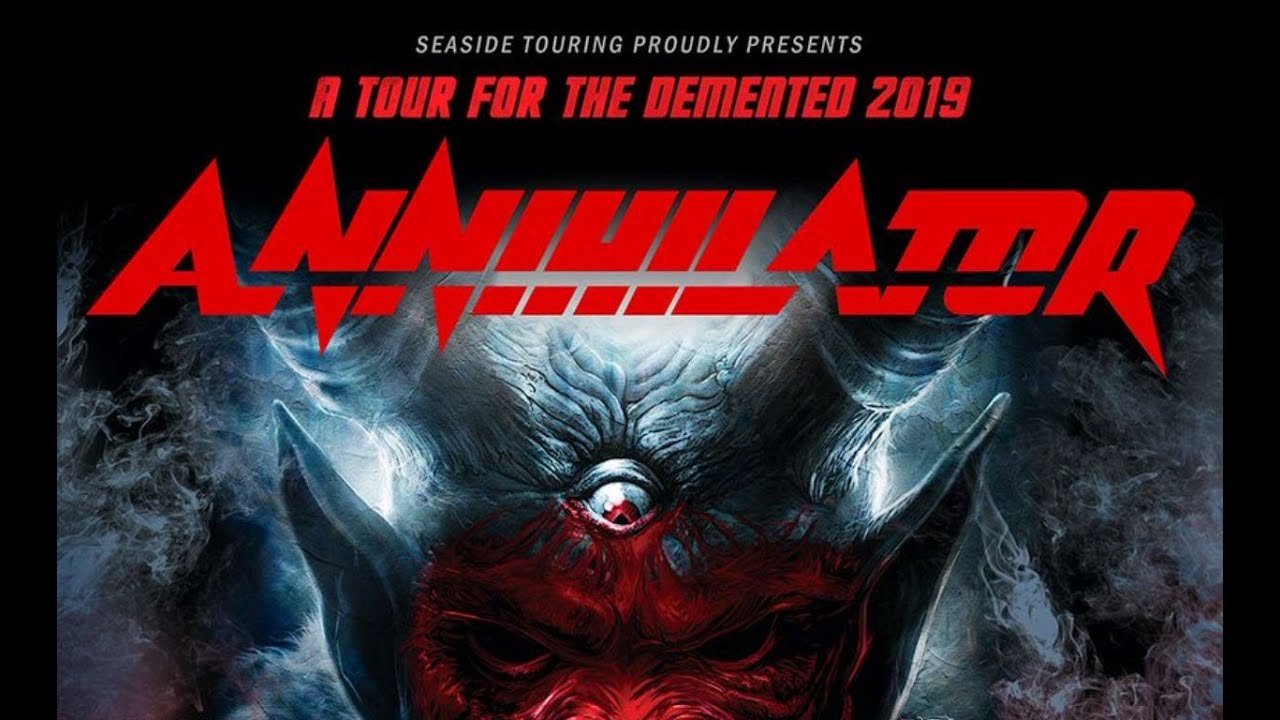 Annihilator - Full Show (4K UHD) @ Biebob, Vosselaar, Belgium (25-10-2019)