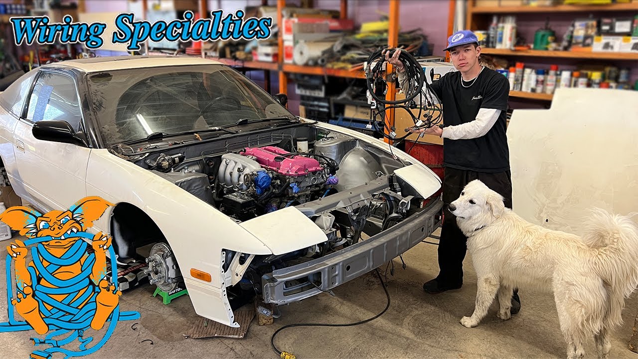 Wiring My 240sx Swap The EASY Way!