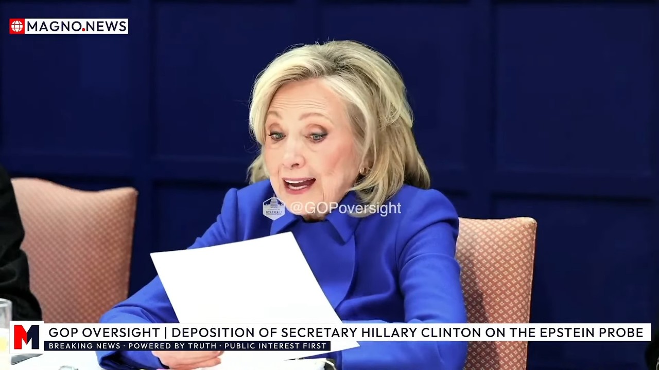 💥 Nancy Mace Drives Hillary Clinton Crazy with Pics of Girls Massaging Bill on Epstein Island