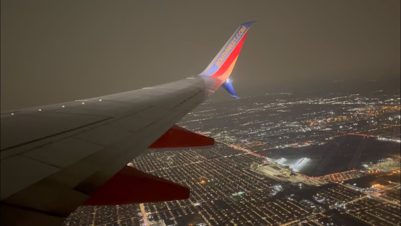 Southwest Boeing 737-800 Pushback, Taxi, and Takeoff from Chicago-Midway (MDW)