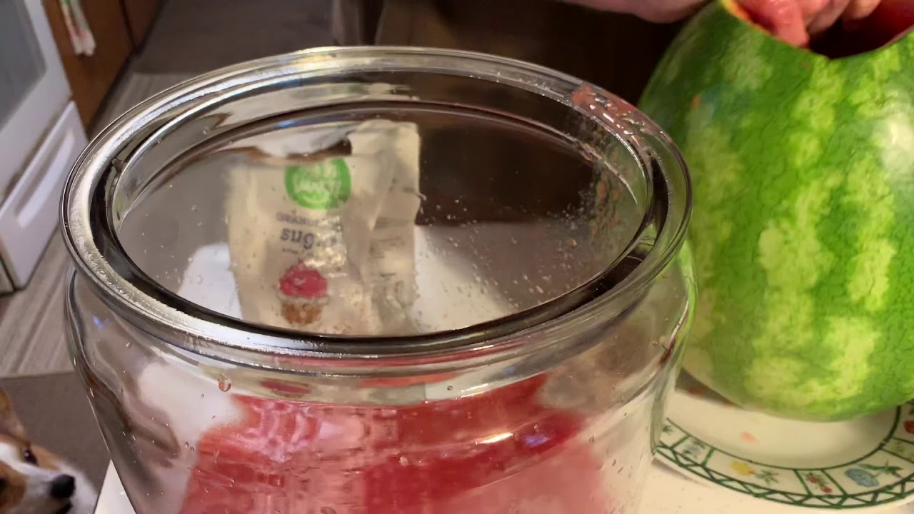 Cheap and Easy Watermelon Liqueur