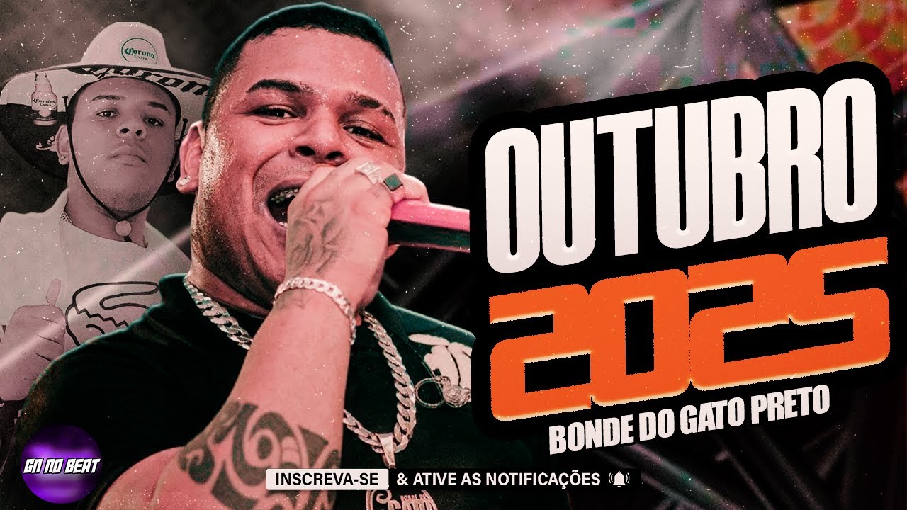 BONDE DO GATO PRETO - CD NOVO OUTUBRO 2025 - MÚSICAS NOVAS - ALTA QUALIDADE - EP PAREDÕES NO TALO