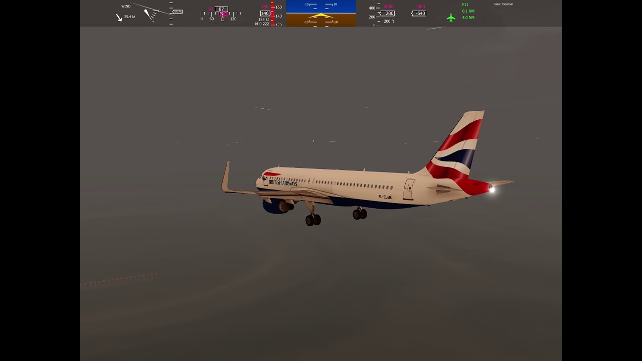 Super hard conditions to land In!
