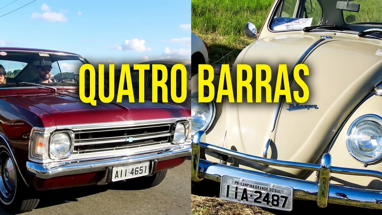 2º Encontro de Carros Antigos Rigon Motor Bar - Quatro Barras