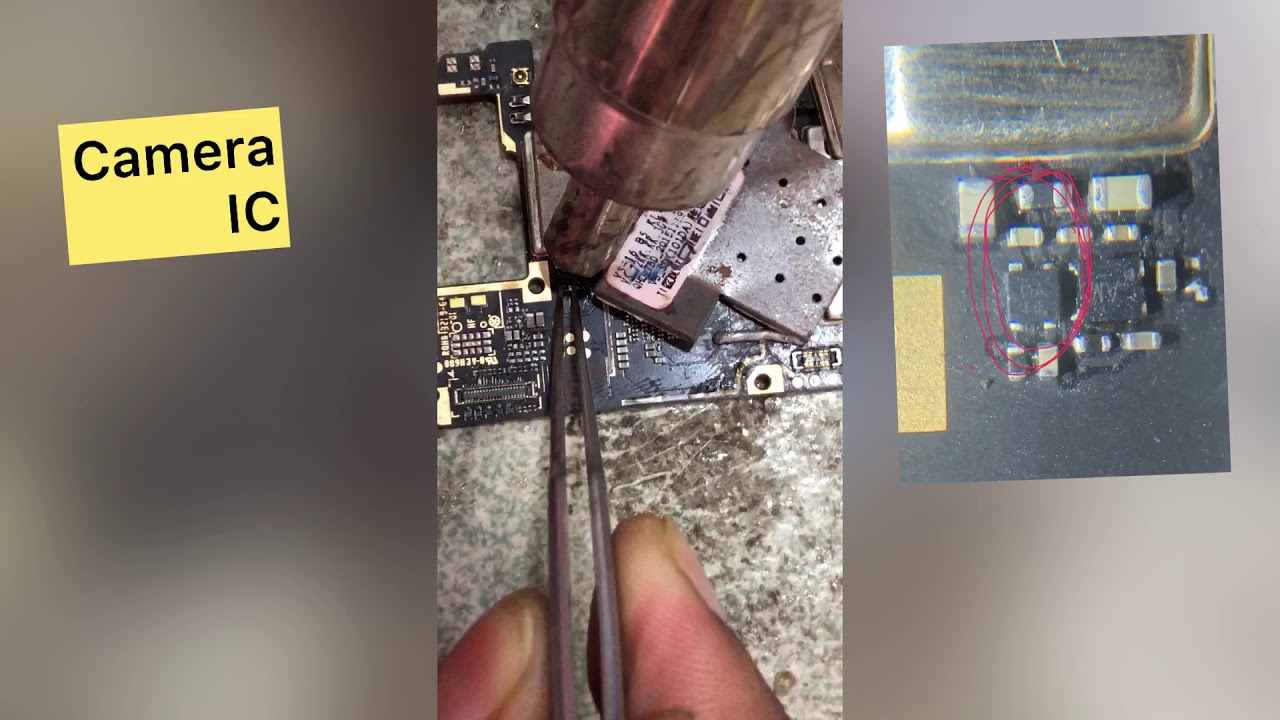 Redmi note7 pro  Can&rsquo;t connect to camera Problem fix  Change camera ic