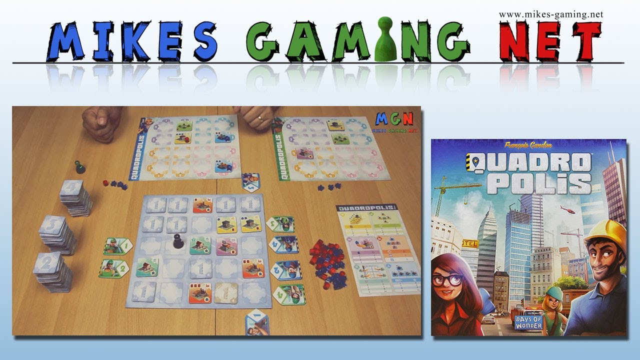 Quadropolis | Verlag: Asmodee und Days of Wonder