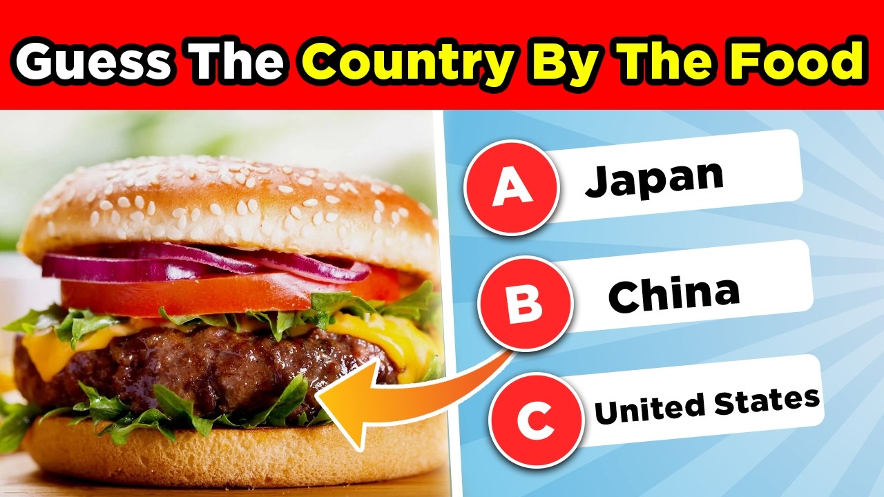 Only 1% Can Guess All Countries By Food 😱