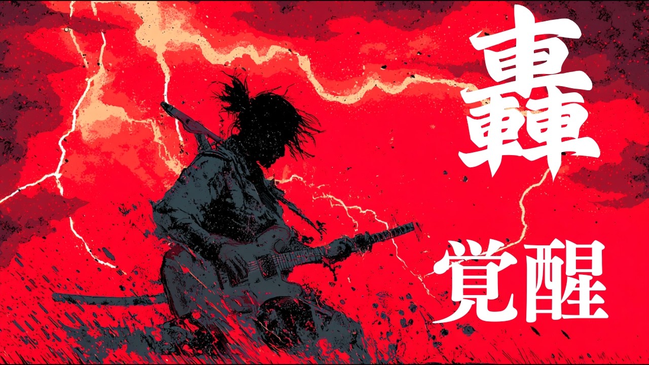 【躍動BGM】気分が爆上がりする和風ロック｜轟