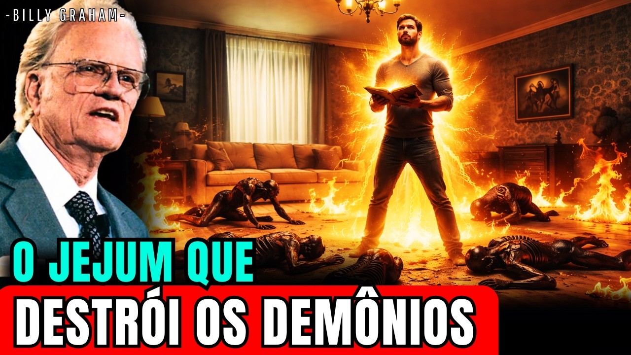 4 MÉTODOS DE JEJUM QUE DESTRÓI DEMÔNIOS (Nunca Mais voltarão!) | BILLY GRAHAM