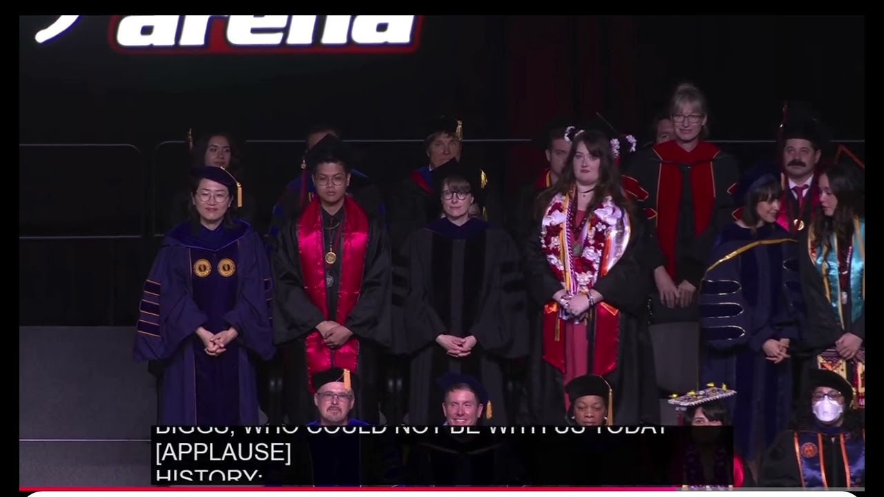 SDSU 2026 Commencement College of Arts and Letters  History Honor Graduate