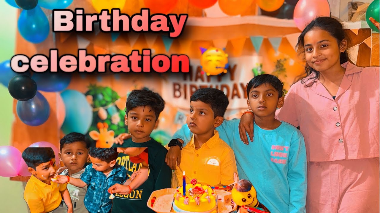 Birthday Celebration Of My Cute Bhanja🥳🎂