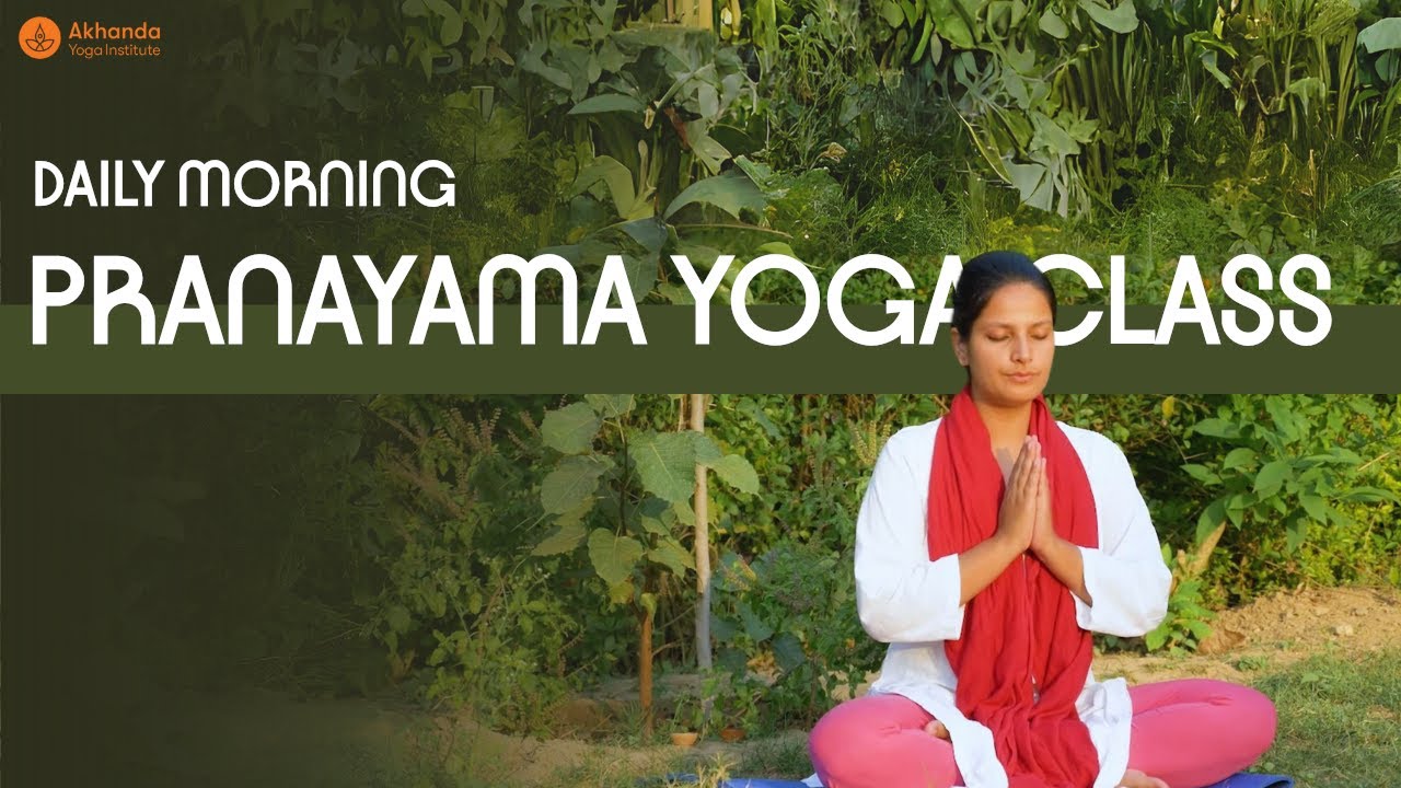 Daily Morning Pranayama Yoga Class (Breathing Exercise)