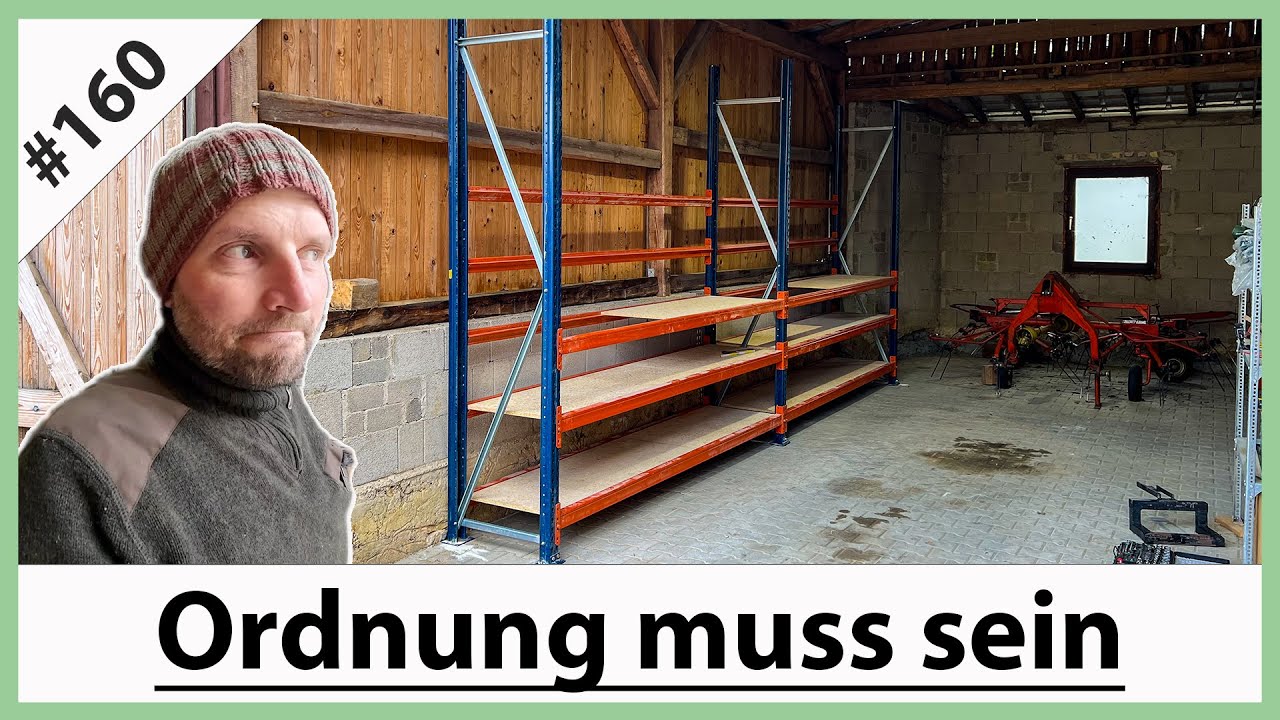 Schwerlastregal aufbauen - Endlich mehr Platz