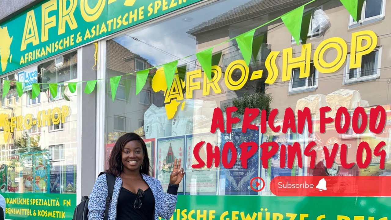 AFRICAN FOOD SHOPPING 🛒 || NIGERIAN OWNED AFRICAN SHOP IN GERMANY 🇩🇪 || PROUD OF NIGERIAN FOOD 💯