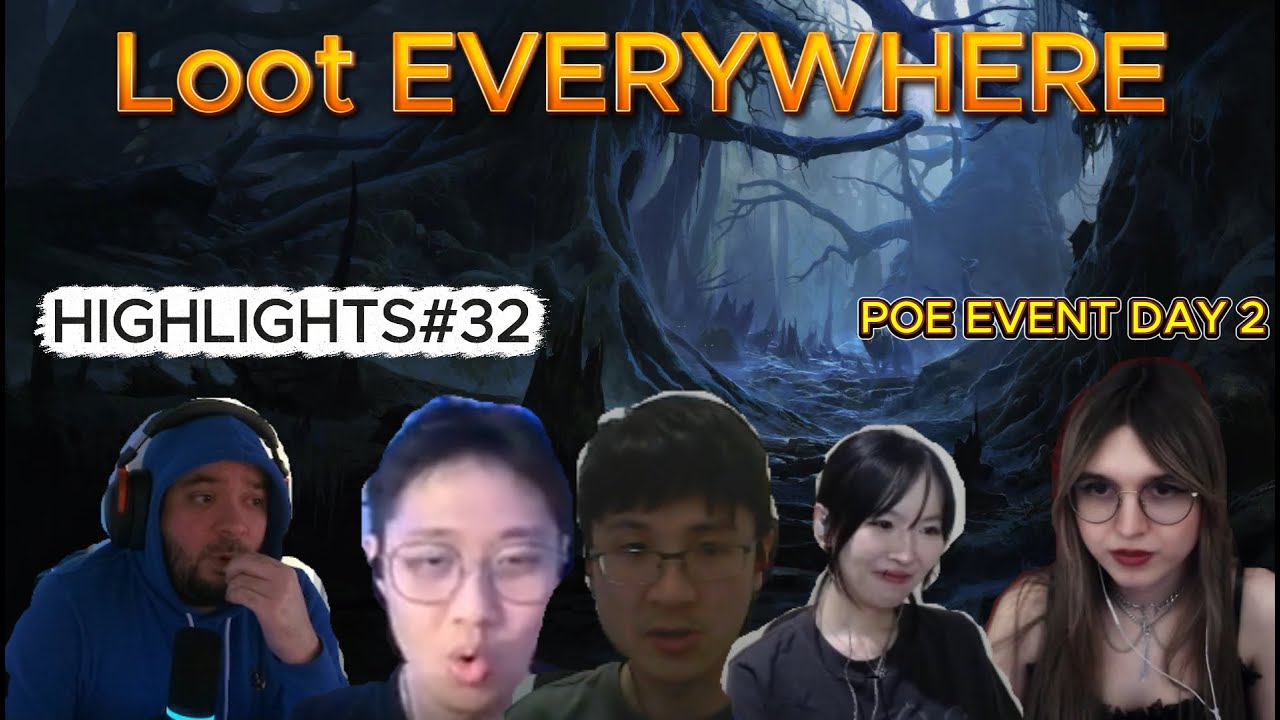 Path of Exile Event League Day 2 , Loot Explosions , Rage , Rips.