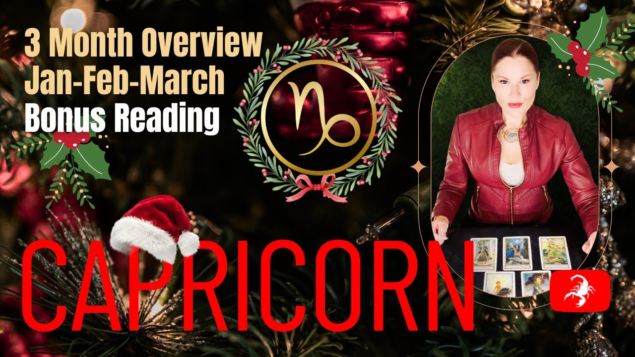 CAPRICORN ♑️ Back On The Path | 3-Month Overview | Jan-Feb-March | Bonus In-Depth Tarot Reading