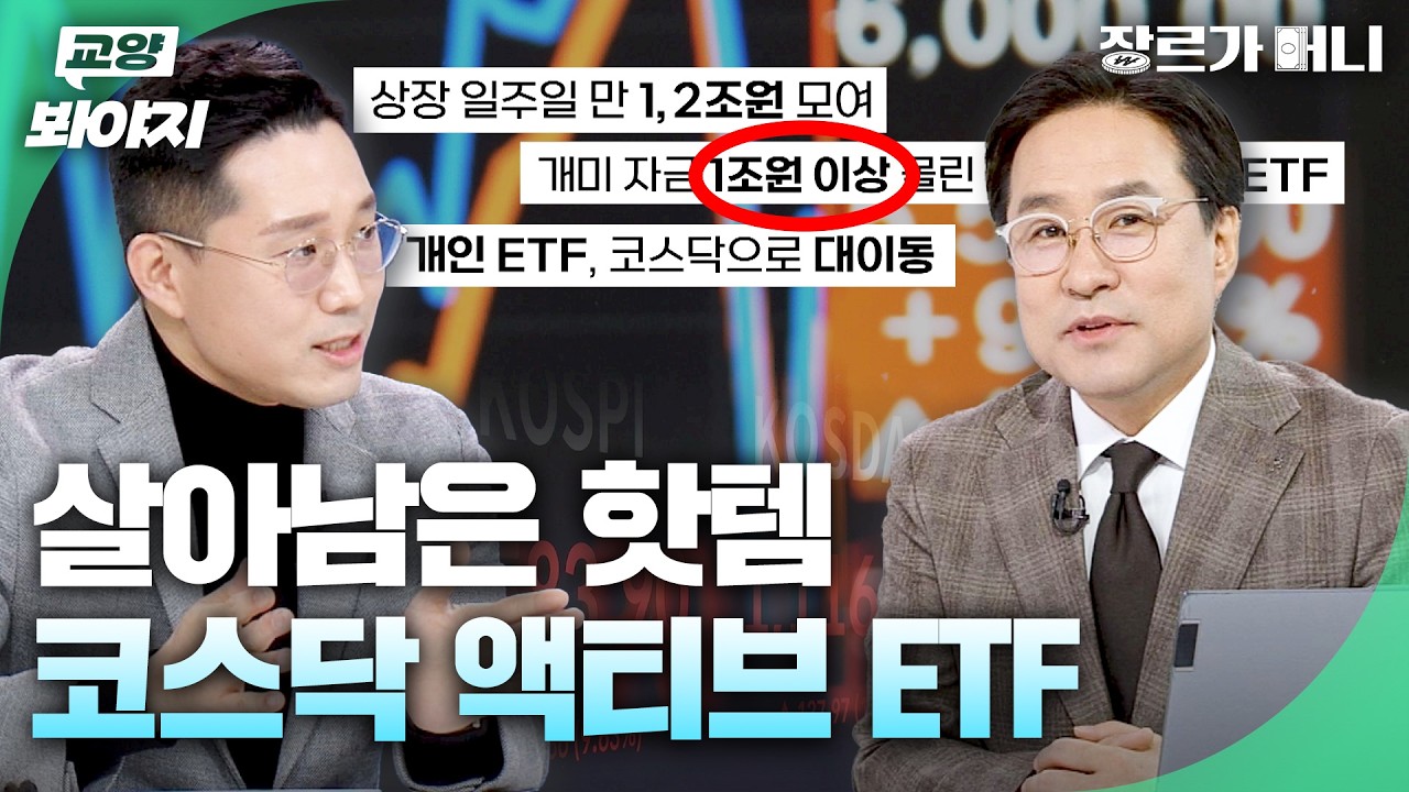극심한 변동성 장세 속 살아남은 핫템, 🔥코스닥 액티브 ETF🔥 | 장르가 머니 51회 | JTBC 260320 방송