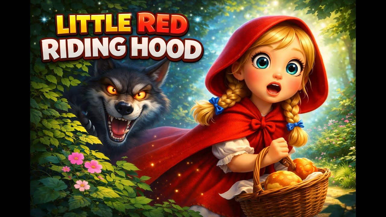 Little Red Riding Hood Meets the Wolf | Full Story in Beautiful 3D Animation