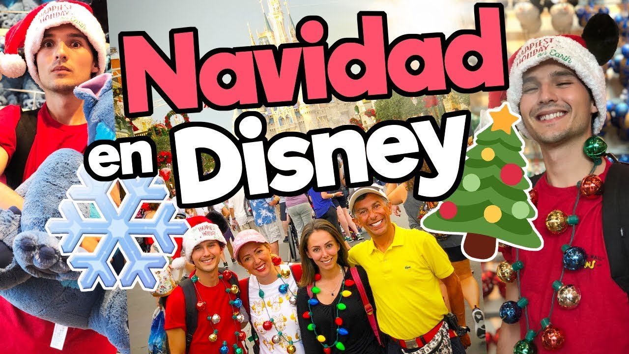 NAVIDAD en Disney con mi familia / Memo Aponte