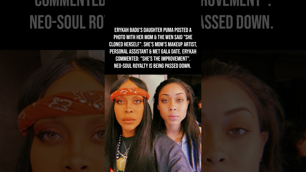 Erykah Badu's Daughter Puma Looks Exactly Like Her &mdash; And The Internet Cannot Handle It 👀👑✨