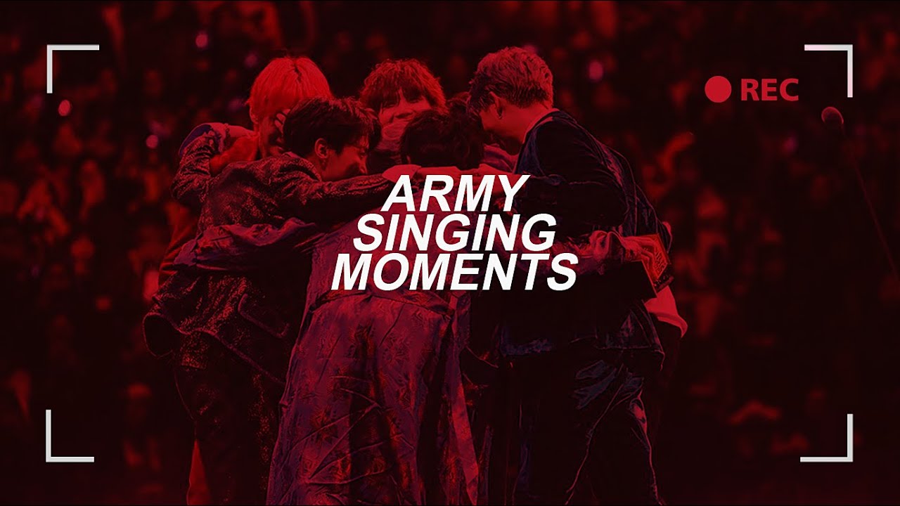 BTS || ARMY singing moments pt 17