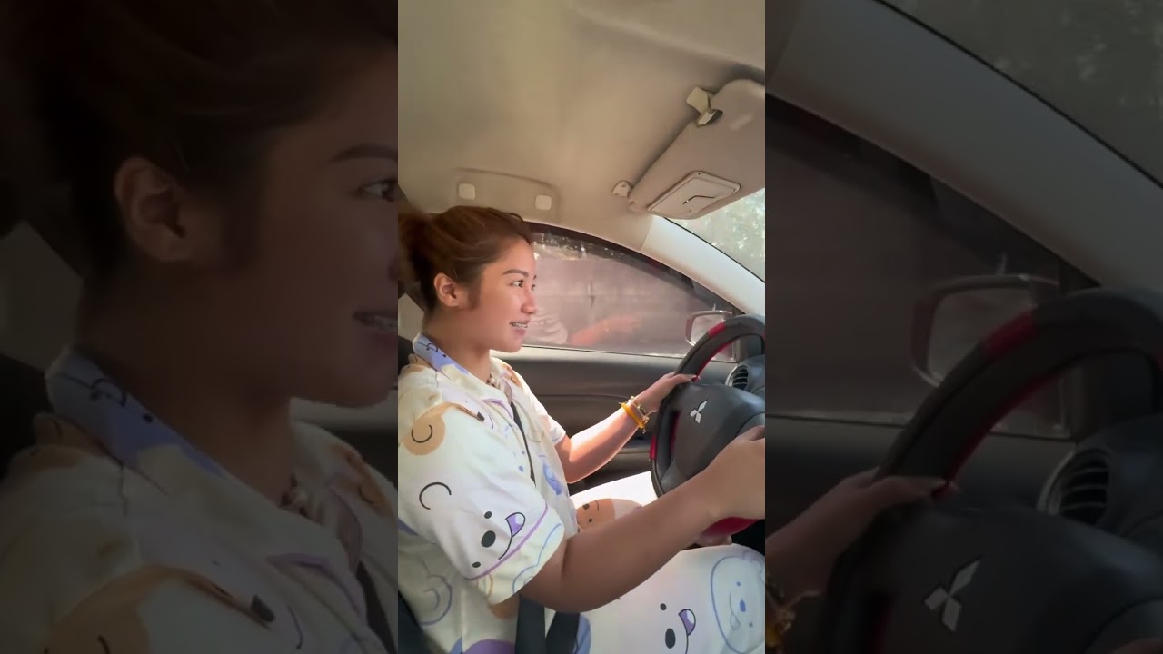 Tinuruan ko si Menggay VLOG magpa gas ng sasakyan, Hindi sya nag dala ng pera!...