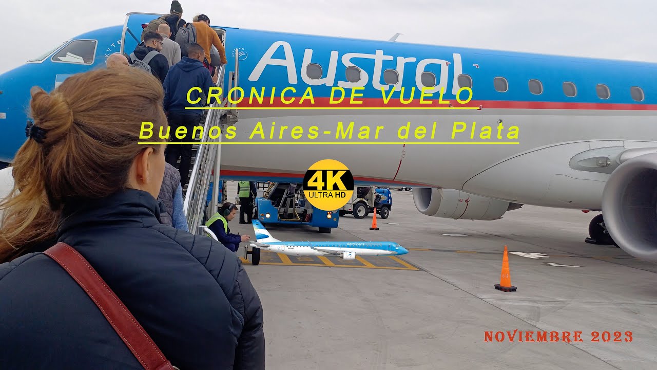 Vuelo a Mar del Plata 🇦🇷 ✈ 🏖- - Noviembre 2023
