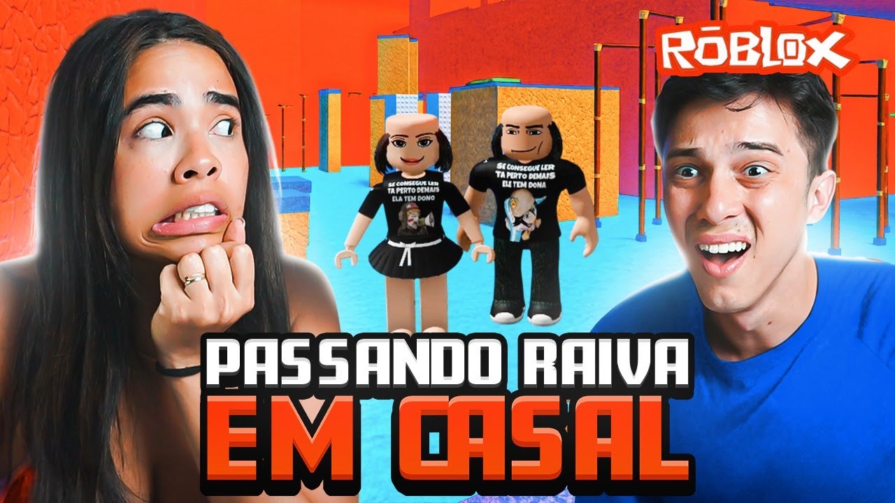 EU vs MINHA NAMORADA no PARKOUR mais IMPOSSÍVEL do Roblox!