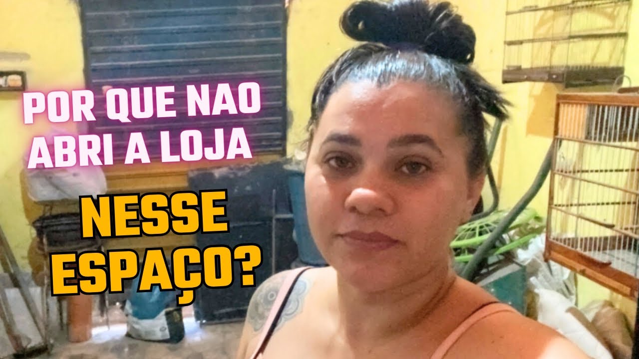 Minha loja de variedades na sala porém tenho um espaço 