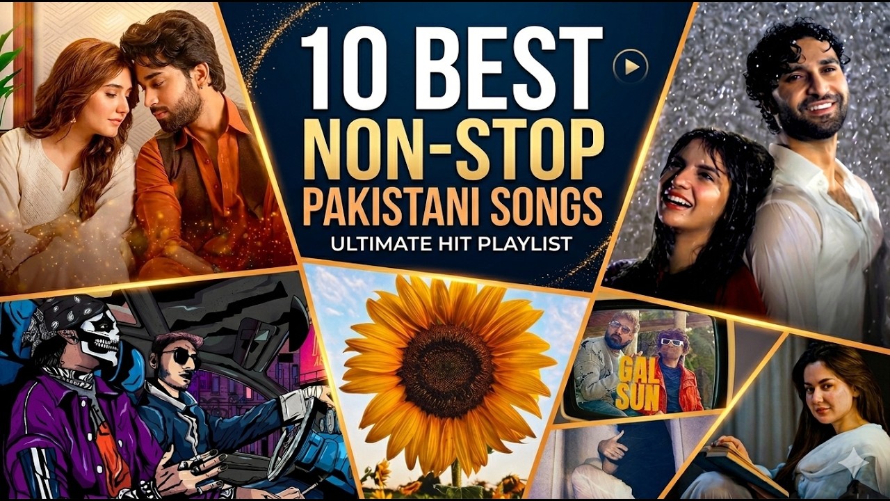 🌃Mid-Night 🎧Non-stop Pakistani 🎵Songs Mashup  | Top 10 Nonstop Songs