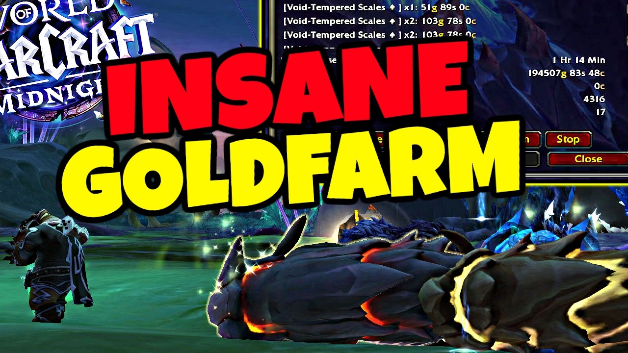 *NEW* INSANE GOLDFARM in Midnight WoW | Carving Canines | Midnight Goldfarm
