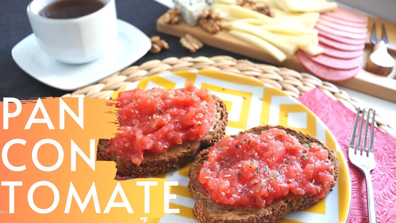 PAN CON TOMATE: Придайте пикантности своему завтраку с помощью этой восхитительной испанской тапа...