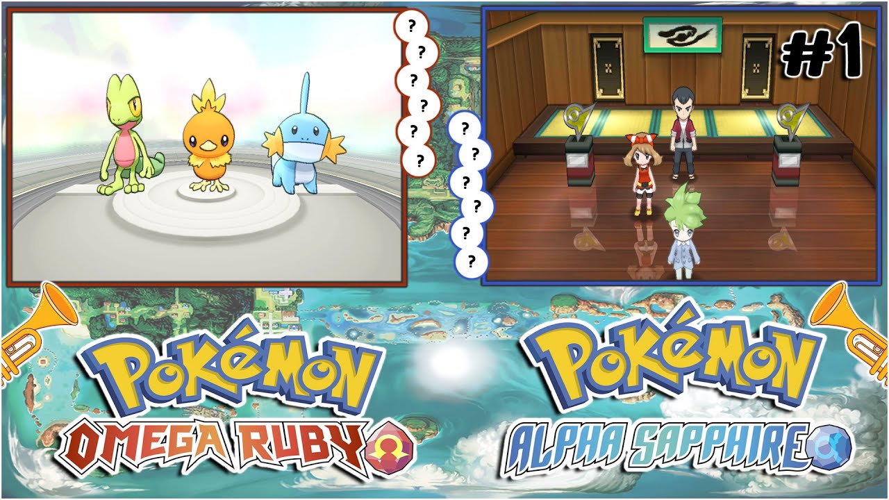 🔥 Revisiting Pokemon Omega Ruby & Alpha Sapphire 💧 Full Playthrough Part 1