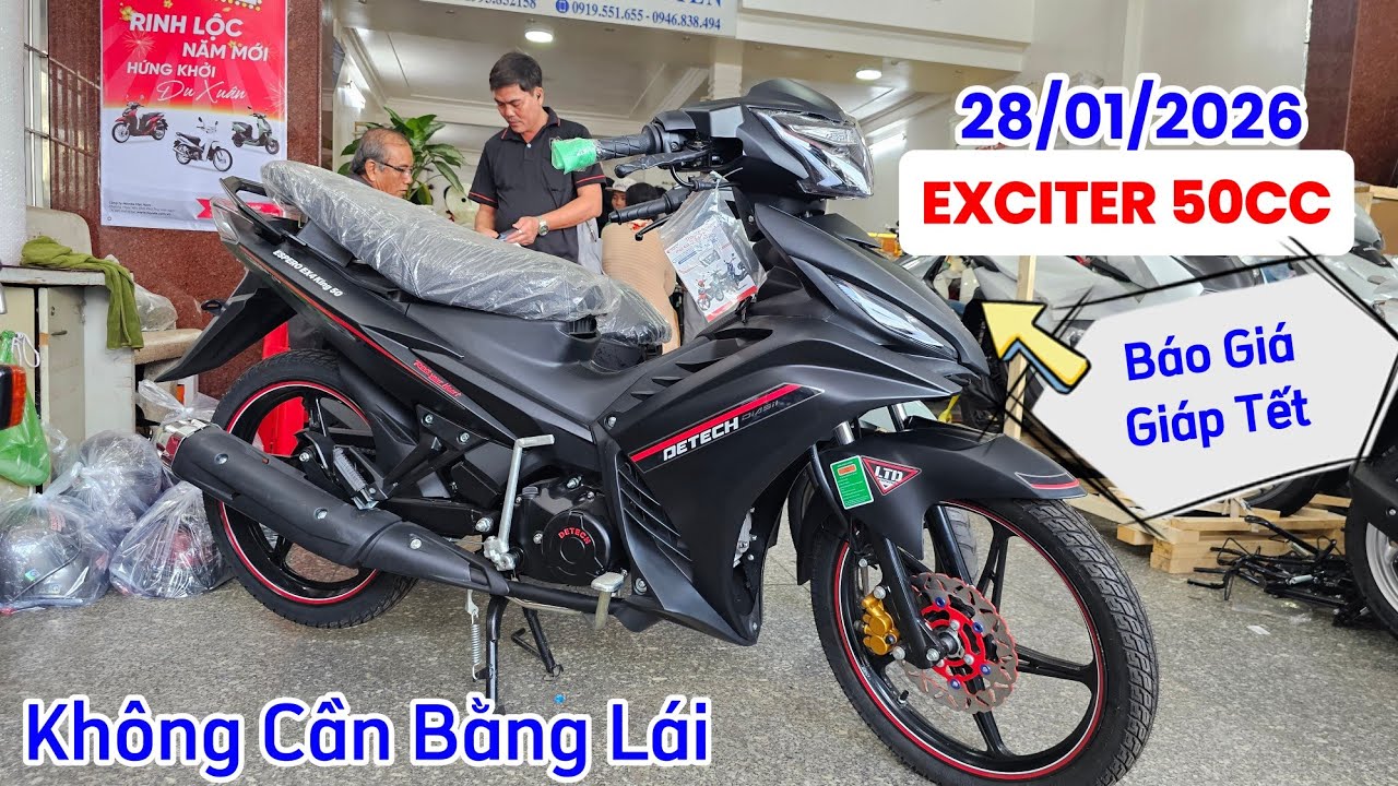 Báo giá EXCITER 50CC cho học sinh giáp têt 2026 tại CH Mai Duyên. Khải Phạm #ex #50cc #hocsinh #xe 
