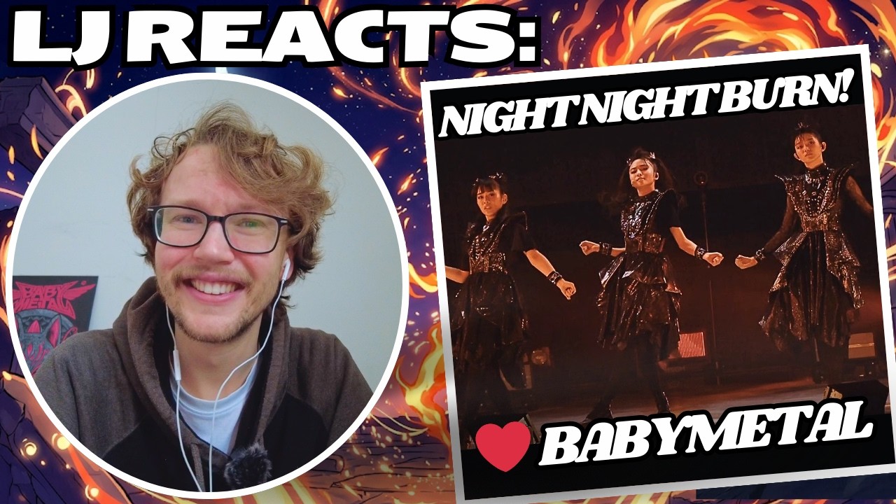 LJ реагирует: Babymetal - Night Night Burn! (Live at LEGEND - METAL GALAXY) | Япония 🇯🇵